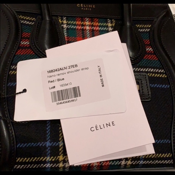 ❌SOLD❌Celine multicolor Nano Luggage bag - Picture 2 of 9